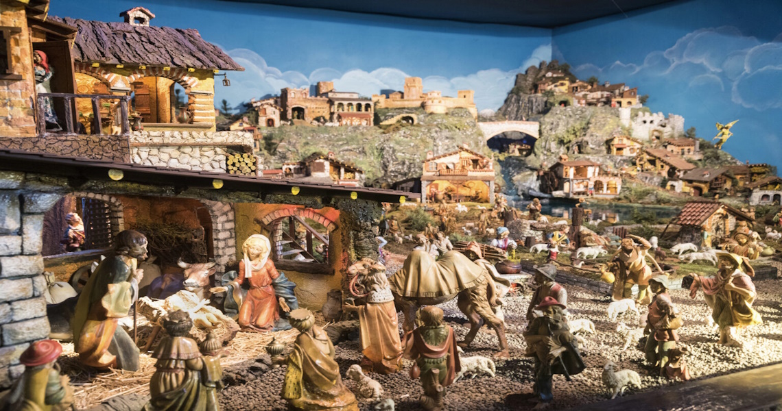 Grande Presepe presso Mostra Internazionale di Arte Presepiale - Città di Castello